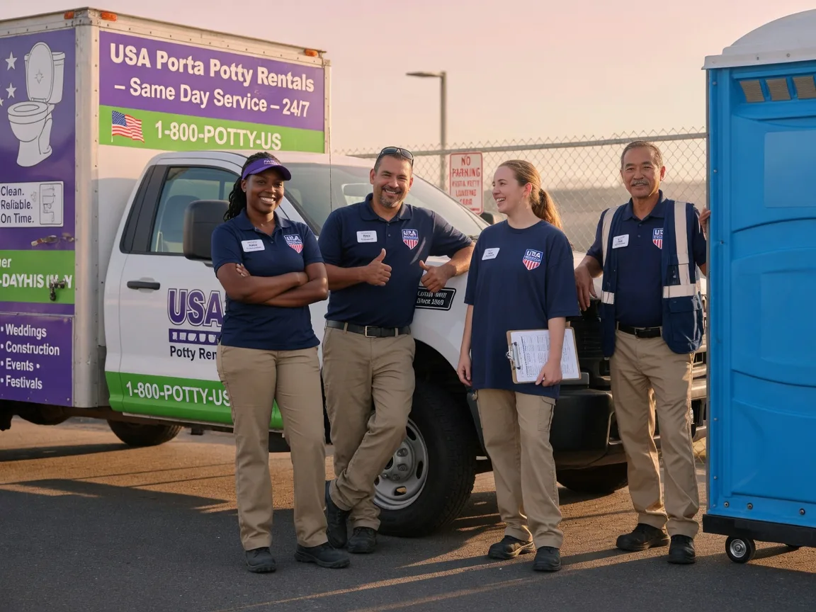 Porta Potty Rental company in Little Plymouth, VA